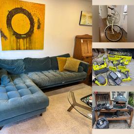 MaxSold Auction: Moving Overseas from Avenue Road & DuPont area. Featuring The Egg BBQ, furniture and decor from high end stores West Elm, Elte, Crate & Barrel, CB2, Pottery Barn and Restoration Hardware. Electra Amsterdam Bike, original art from Toronto artist Christie Baker and large assortment of woodworking tools from Lee Valley, JessEm, Ryobi, and Dewalt. Plus Christmas decor and outdoor patio furniture.