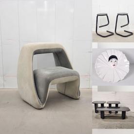 MaxSold Auction: This online auction features iMac, bar chair, air purifier, camera & accessories, art glass, small kitchen appliances, antique pitchers, MCM swivel chair, paperclip stools, MCM airstream chair, art pottery, and more!