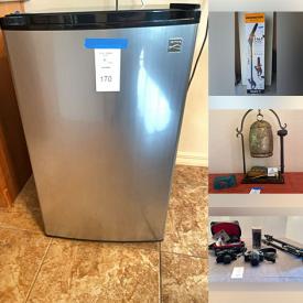 MaxSold Auction: This online auction features hand caved room divider, slat/wood tables, art pottery, counter stools, art glass, display plates, TVs, amethyst glass, metal wall art, printer, Longaberger baskets, small kitchen appliances, costume jewelry, standing jewelry armoire, vintage children’s books, games, fishing gear, power & hand tools, golf clubs, garden tools, cedar chest, craft supplies, costume jewelry, Carnival glass, jewelry making supplies, office supplies, planters, fabric, humidors, sewing machine, mini refrig, patio furniture, garden art,  and more!!