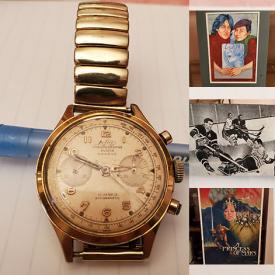 MaxSold Auction: This online auction features Jean-Pierre Vielleux\'s artworks, watch, guitar, banknotes, video games, children’s books, and more!