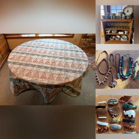 MaxSold Auction: This online auction features silver & costume jewelry, stoneware art, hair clip collection, Nancy Nemec art, watches, table linens, women’s clothing, Kari Anderson art, art pottery, craft supplies, collector plate, stoneware, art glass, and more!