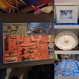 MaxSold Auction: This auction features  Boots, Clamato Collectibles, Framed Prints, Baskets, Stickers, Crafting Supplies, Books, Halloween Costumes, Clothing, Mugs, Puzzles and much much more!