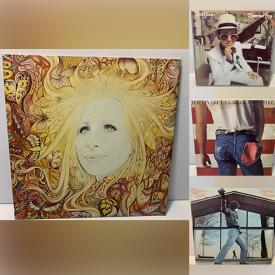 MaxSold Auction: This online auction features vinyl records, cassettes, & 8-tracks, including Sheena Easton, The Beach Boys, Chicago, Dean Martin,  Cher, ABBA, Elton John, Billy Ocean, Pat Benatar, Elvis, Zamfir, Billy Joel, The Goads, and much, much, more!!!