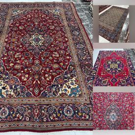 MaxSold Auction: This online auction features Persian rugs & runners including Hamadan, Kashan, Mashhad, Kilim, Tabiz, Turkman, Arak, and more!