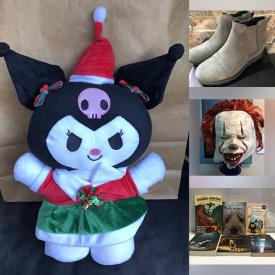 MaxSold Auction: This online auction features Halloween costumes, men’s, women’s & kids’ footwear, pet products, games, art & craft supplies, NIB baby & toddler toys, hand tool, planters, milk glass, comics, NIB home security system, nesting dolls, children’s books, toys, carded HotWheels, kids’ jewelry, watches, children’s hats/gloves, vintage ashtrays, CDs, outerwear, women’s clothing, insulators, fitness gear, vintage sports equipment, puzzles, bike, snack plates, costume jewelry, and much, much, more!!!n