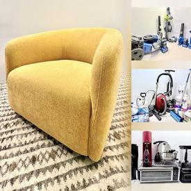 MaxSold Auction: This online auction features abstract art print, 3D map art, small kitchen appliances, cast iron teapot, aquarium, camping gear, hydroponic garden, video games, games, puzzles,  saxophone, guitar, gaming chair, barrel chair, lawnmower, power & hand tools, electric scooter, bike, exercise equipment, portable AC unit, air purifiers, TV, standing desk refrigerator, upright freezer, area rugs, BBQ grill, platform bed, men’s clothing, and more!