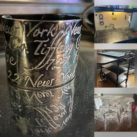 MaxSold Auction: This online auction features wooden tea cart, computer desk, workbench, metal storage cabinet, watch, women’s clothing & footwear, silver jewelry, humidifier, toys, garden art, bathroom sink, metal ceiling panels, and more!