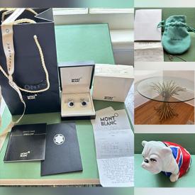 MaxSold Auction: This online auction features gold, sterling, & costume jewelry, Evesham, vintage snowshoes, garden stools, antique tin light, garden art, Royal Doulton figurines, vintage Blue Willow, art glass, antique Japanese woodblock prints, vintage pendant lights, and more!