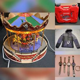 MaxSold Auction: This online auction features outerwear, holiday houses, small kitchen appliances, beauty appliances, hand tools, cameras, video games, footwear, steins, games, Legos, children’s books, men’s ties, scarves, gloves, new beauty products, fishing gear, sports hats, watches, costume jewelry, and more!