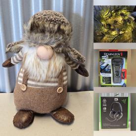 MaxSold Auction: This online auction features new products, including bed linens, work gloves, action figures, kids\' footwear, toys, infant clothing, women’s clothing, beauty products, gaming gear, pet products, ski gloves, nutcrackers, Christmas decorations, LED cottages, and more!