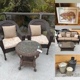 MaxSold Auction: This online auction features ceramic cookware, books, figurines, framed prints, grandfather clocks, women’s clothing, camping gear, storage, kitchen appliances, fashion accessories, pottery, home decor, outdoor furniture, and much, much, more!!!!!