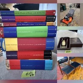 MaxSold Auction: This online auction features Pokémon collectibles, fitness gear, men’s & women’s clothing & footwear, Sentry safe, Squishmallows, toys, games, puzzles, sports collectibles, electric fireplace, craft kits, children’s books, laptop, refrigerator, garden tools, lawnmower, gold jewelry, jerseys, power & hand tools, TV, metal shelving, drone, guitar, DVDs, Blu-Ray, storage totes, mini-fridge, bicycle parts, beauty appliances, vintage postcards, camping gear, watch, electronic drums, and more!