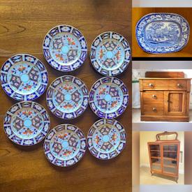 MaxSold Auction: This online auction features antique French chair, sewing machine, Limoges, Royal Doulton figurines, Toby jugs, Indigenous carvings, teacup/saucer sets, Jasperware, Moorcroft, art pottery, antique string instruments, cranberry glass, antique cedar chest, 4 poster bed, antique barrister bookcase, and more!