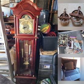 MaxSold Auction: This online auction features comics, Yu-Gi-Oh cards, laptops, small kitchen appliances, sports trading cards, vintage farm tool, telescope kit, action figures, DVDs, video game console & accessories, toys, pet products, desktop computers, bike, hand tools, hoverboard, and more!