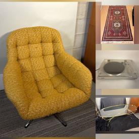 MaxSold Auction: This online auction features gold & costume jewelry,  Ben Babelosky prints, vintage Maurice Gaudreault clay sculptures, vintage glass/chrome table, floor vases, vintage violin, stamps, Royal Doulton figurines, miniature tea set, Toby mugs, Lladro figurines, art glass, perfume bottles, binoculars, cameras, Blue Mikado dishware, area rugs, stereo components, printers, cranberry glass, teacup/saucer sets, comics, Fenton glass, The Royals memorabilia, new beauty products, and more!