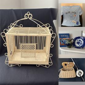 MaxSold Auction: This online auction features NIB cube storage, antique kitchen tools, art glass, antique floor lamp, costume jewelry, camping gear, vintage toys, Coca-Cola collectibles, vintage handles, cottage tea set, jewelry making supplies, watches, craft supplies, sports collectibles, puzzles, CDs, DVDs, Beauceware, telescope, and more!