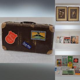 MaxSold Auction: This online auction features Star Wars collectibles, Disney collectibles, Margaret Hughes ceramics, vinyl records, decorative tea set, vintage bottles, sports trading cards, crocks, children’s books, comics, vintage ephemera, vintage ashtrays, cast iron floor registers, coins, mantle clock, vintage door rim locks, vintage tools, power tools, RH Lindsay waterolour, and more!