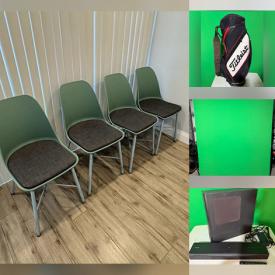 MaxSold Auction: This online auction features small kitchen appliances, kids\' claw machine games, pet products, solar light, golf clubs, sports collectibles, ceiling fans/lights, garden tools, and more!