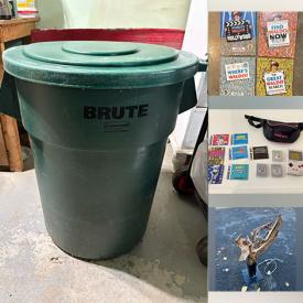 MaxSold Auction: This online auction features room divider, metal shelving, counter stools, motorized train set, small kitchen appliances, toys, costume jewelry, pet products, children’s books, area rugs, hardware, wine cooler, string lights, slipper chair, fitness gear, power tool, ghost armchair, office supplies, puzzles, play tent, 3D printer, and more!