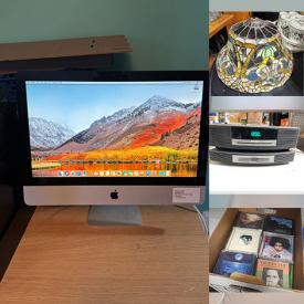 MaxSold Auction: This online auction features DVDs, CDs, air compressor, slot racing set, printers, small kitchen appliances, garden tools, outdoor cameras, Casio keyboard, antique sewing machine, video game console & games, pet products, monitor, thimble collection, ruby glass, TV, storage totes, electric fireplace, Jim Shore sculptures, Christmas village houses, bikes, home electronics, planter, power tools, office supplies, stained glass lamp shade, cloisonne, art glass, Royal Doulton figurine, outerwear, 3D printer, grow lamp, BBQ grill, smoker, Macbook, and much, much, more!!!