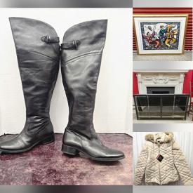 MaxSold Auction: This online auction features small kitchen appliances, art glass, outerwear, women’s clothing & footwear, TV, decanters,  men’s footwear, collectible diecast vehicles, golf clubs, mercury glass lamps, Evesham, Ian McLeod artwork, and more!