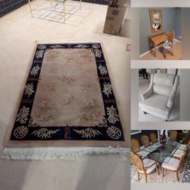 MaxSold Auction: This auction features Brass Tables, Decorative Shelving, Upholstered Furniture, Mirrors, Lamps, Linens, Figurines, Decor Sculptures, Vases, Dehumidifier, Ceramic Pots, Candle Holders, Brass Decor, Patio Set, Bookends, Glass Dining Table and much much more!