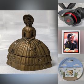 MaxSold Auction: This online auction features teacup/saucer sets, stein, virtual reality headset, decanter set, sports trading cards, Mexican pottery, costume jewelry, Toby creamer, sports trading cards, children’s books, watches, Cherished Teddys, antique ink well, comics, Pokémon cards, creamer collection, and more!