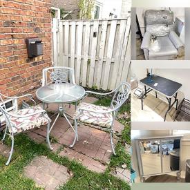 MaxSold Auction: This online auction features chest freezer, party supplies, office supplies, fitness gear, pet products, fireplace inserts, Coca-Cola collectibles, small kitchen appliances, beauty appliances, art glass, desk, power & hand tools, Sentry safe, mini fridges, lift chair, patio furniture, planters, and more!