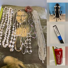 MaxSold Auction: This online auction features video game console, gaming chair, women’s & men’s clothing & footwear, beauty appliances, small kitchen appliances, toys, camping & hunting gear, costume jewelry, hand tools, kids’ footwear, art supplies, and more!