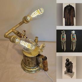 MaxSold Auction: This online auction features vintage trunk, art pottery, Lego set, tumbled gemstones, men’s & women’s clothing & footwear, sports equipment, Halloween costume, silver jewelry, watch, and more!n