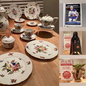 MaxSold Auction: This online auction features tea set, outerwear, men’s & women’s clothing, Star Wars collectibles, vintage Pyrex, Russian Samovar, teacup/saucer sets, metal soldier figurines, area rug, patio furniture, watches, banknotes, coins, power & hand tools, small kitchen appliances, Star Trek collectibles, wine making equipment, sports collectibles, sports trading cards,  gold & costume jewelry, vintage lighters, toys, vinyl records, upholstlery bolts, Snowjoe shovel, medical bed, antique tools, stamps, printer, wheelchair, and more!