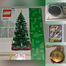 MaxSold Auction: This online auction features Lego kits, puzzles, rocks & fossils, amp, silver & costume jewellery, soapstone carving, Pokémon collectibles, perfume bottles, Bill Reid print, comics, Star Wars collectibles, DVDs, fishing gear, games, vinyl records, hand tools, Funko Pop, sports trading cards, coins, banknotes, costume jewelry, stamps, and more!