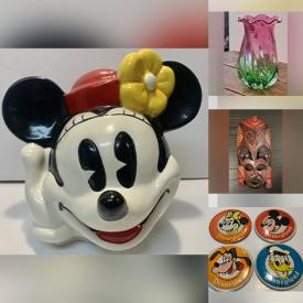 MaxSold Auction: This online auction features Laurel Lehman prints, costume jewelry, puzzles, coins, Pokémon cards, toys, art glass, decorative teapots, vintage oil lamp, art supplies, JIm Shore figurine, nutcrackers, cameras & lenses, Disney collectibles, new Hot Wheels, art pottery, Coca-Cola collectibles, teacup/saucer sets, sports trading cards, comics, wooden mask, Hoselton figurine, John Nelson prints, and more!