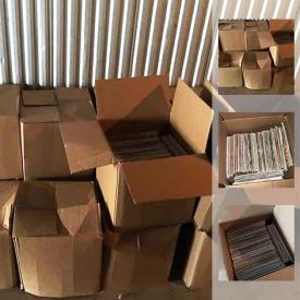 MaxSold Auction: This auction features 1 lot of vinyl records. Approximately 2000 records in total.