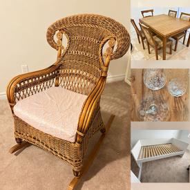 MaxSold Auction: This online auction features ceiling light fixture, toys, costume jewelry, infant & kids’ clothing & footwear, men’s clothing & footwear, planters, art glass, baby monitors, pet products, fitness gear, power tools, Cherished Teddies, air purifier, Squishmallows, coin sets, vintage pencil sharpeners, hardware, humidifiers, DVDs, bed frame, rain stick, Pokémon cards, desktop computer, exercise equipment, chaise, swing set, dining table & chairs, garden tools, lawn mower, and more!