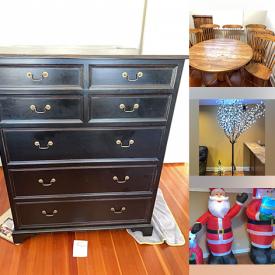 MaxSold Auction: This online auction features portable AC units, stereo components, bar stools, camera & accessories, indoor water fountain, floor lamps, wicker baskets, small kitchen appliances, TV, electric fireplace, desk & chair, neon signs, metal wall art, printer, power tools, Christmas lights, collector plates & mugs, art pottery, outerwear, craft supplies, futon, and more!\n