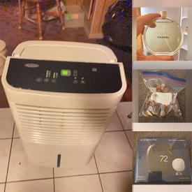 MaxSold Auction: This online auction features coins, parfums, webcam, headphones, hand tools, pet products, dehumidifier, and more!