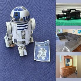 MaxSold Auction: This online auction features ceiling fan, pet products, Star Wars collectibles, lawnmower, garden tools, solar panel, power & hand tools, Joseph Thors paintings, humidor, sectional couch, 3D printers, small kitchen appliances, TVs, gazebo, BBQ grill, printer, adjustable bed, watches, costume jewelry, cameras, game, fitness gear, tents, DVDs, Blu-rays, video games, adjustable desk, wine fridge, kitchen cart, refrigerator, washer, dryer, chest freezer, steel drum, painting supplies, games, patio furniture, and much more!!