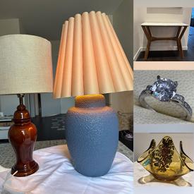MaxSold Auction: This online auction features electric fireplace, women’s clothing & footwear, outerwear, craft supplies, art pottery, desk, watch, kids’ clothing, fitness gear, silver & costume jewellery, portable massage tables, area rug, art glass, sports trading cards, W. German pottery, and more!
