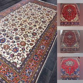 MaxSold Auction: This online auction features Persian rugs & runners, including Mashhad, Kashan, Hamadan, Kilim, Tabriz, Turkman, and more!