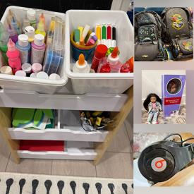 MaxSold Auction: This online auction features kids’ sunglasses & umbrellas, toys, Lego sets, Halloween costumes, smart watches, tablets, art & craft supplies, children’s books, American Girl dolls & accessories, games, new beauty products, kids’ clothing & outerwear, and more!n