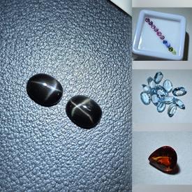 MaxSold Auction: This online auction features loose gemstones, including tourmalines, opals, aquamarines, emeralds, amethysts, sapphires, tanzanite, ametrine, citrines, peridots, spessartite crystals, topaz, and more!