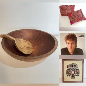 MaxSold Auction: This online auction features Indigenous artwork, games, vintage marbles, art supplies, pet products, floor lamps, nesting dolls, ski poles, parfum, vinyl records, small kitchen appliances, hand tools, vintage brass collectibles, bongo drums, Blue Mountain pottery, outerwear, women’s clothing & footwear, fitness gear, art glass, humidifier, baby carriers, exercise equipment, dining table & chairs, children’s books, art pottery, area rug, room divider, and more!