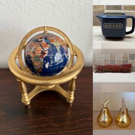 MaxSold Auction: This online auction features power & hand tools, vintage Christmas decor, area rug, vintage Narang bucket, luggage, CDs, Eddie Apodaca carving, antique Bible, DVDs, cashmere sweaters, art glass, and more!