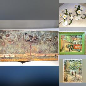 MaxSold Auction: This online auction features Maurice Utrillo lithographs, pet products, vintage copper kettles, teacup/saucer sets, room divider, upholstery fabric, cabinet hardware, and more!\n