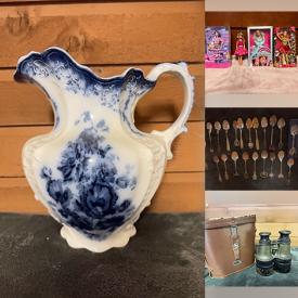 MaxSold Auction: This online auction features collectible Barbies, collector plates & spoons, Delft tiles, craft & sewing supplies, porcelain dolls, aquarium, scrapbooking supplies, cake decorating supplies, Lladro figurines, teacup/saucer sets, Blue Flow, planters, and more!\n