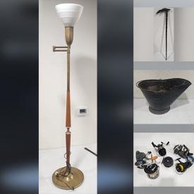 MaxSold Auction: This online auction features vintage typewriter, vintage bar sign, Wolf statues, sewing machines, metal wall art, small kitchen appliances, milk glass, nutcracker, vinyl records, costume jewelry, fishing gear, garden art, garden tools, craft kits, crock, vintage marbles, vintage Pyrex, and more!