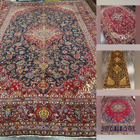 MaxSold Auction: This online auction features Persian rugs & runners, including Kashan, Mashhad, Tabriz, Kilim, Hamadan, Turkman, and more!n