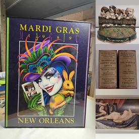 MaxSold Auction: This online auction features first edition books, vintage books, The Royals books & magazines, vintage radios, vintage floor lamp, guitar, antique bow collection, vintage copper teapots, antique sewing machine, and more!