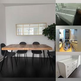 MaxSold Auction: This online auction features bunk beds, swivel desk chairs, area rugs, electric fireplace, air purifier, desks, patio chairs, floor lamp, small kitchen appliances, standing desk, printer, storage with baskets, and more!